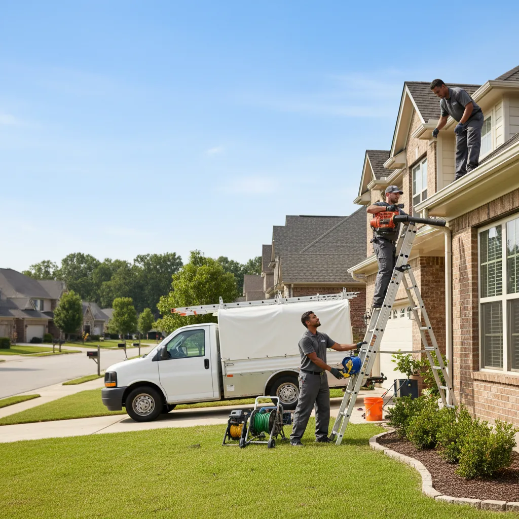 Home Gutter Service in Amlin, OH near me